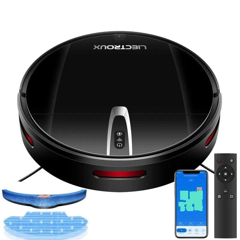 Robot Aspirapolvere e Lavapavimenti Liectroux V3S Pro Navigazione 2D 4000 Pa Controllo App Wifi - immagine 1