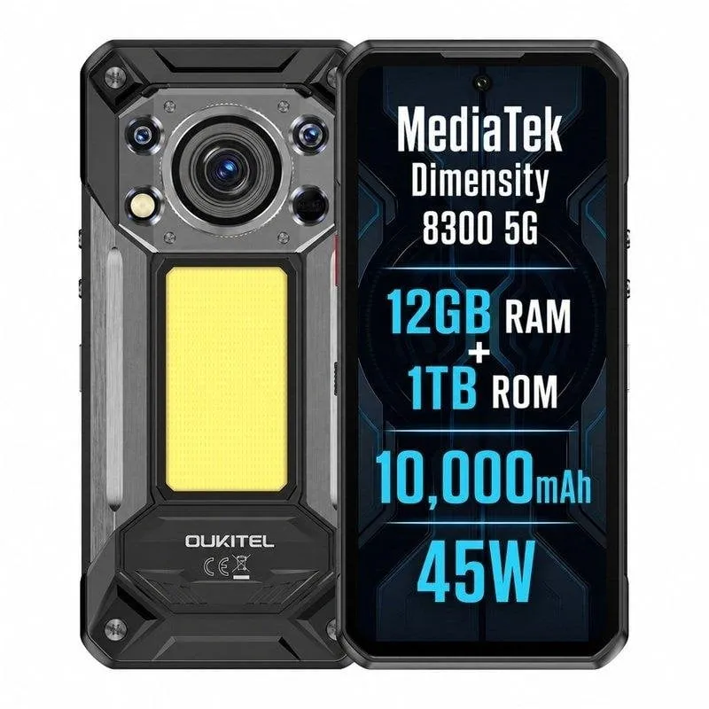 Oukitel WP500 5G 12GB Nero 1TB 6.8" Dual SIM - immagine 1