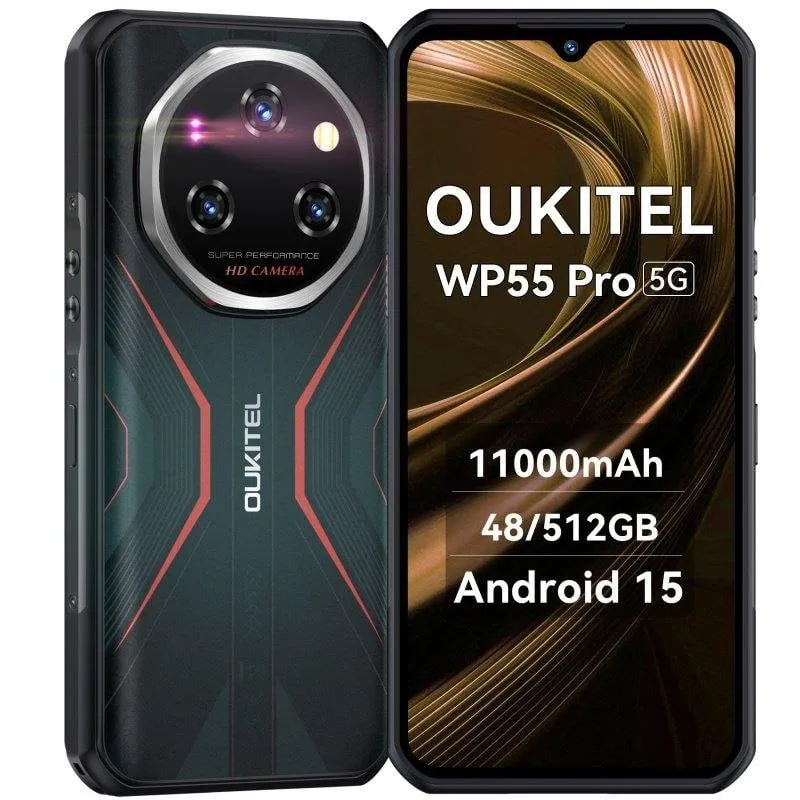 Oukitel WP55 Pro 5G 16GB 512GB 6.6" Arancione - immagine 1