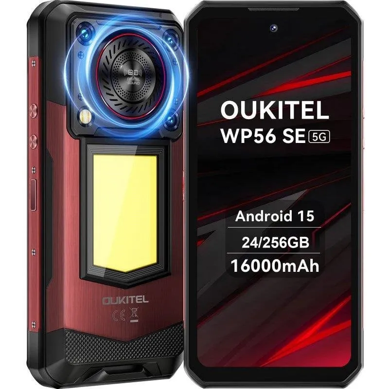 Oukitel WP56 5G 8GB 256GB 6.8" Rosso - immagine 1