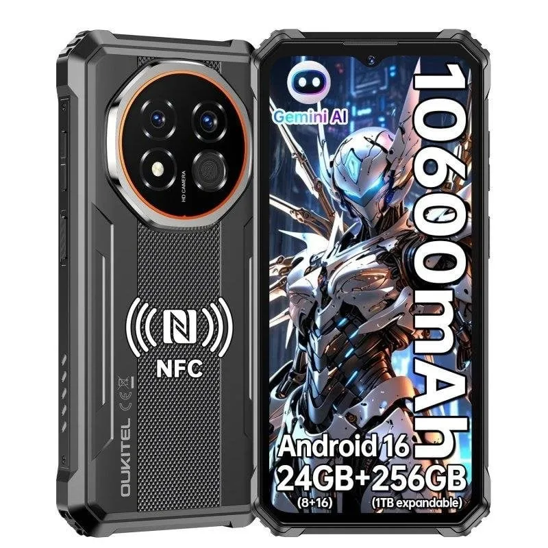 Oukitel G6 4G 8GB 256GB 6,52" Nero Dual SIM - immagine 1