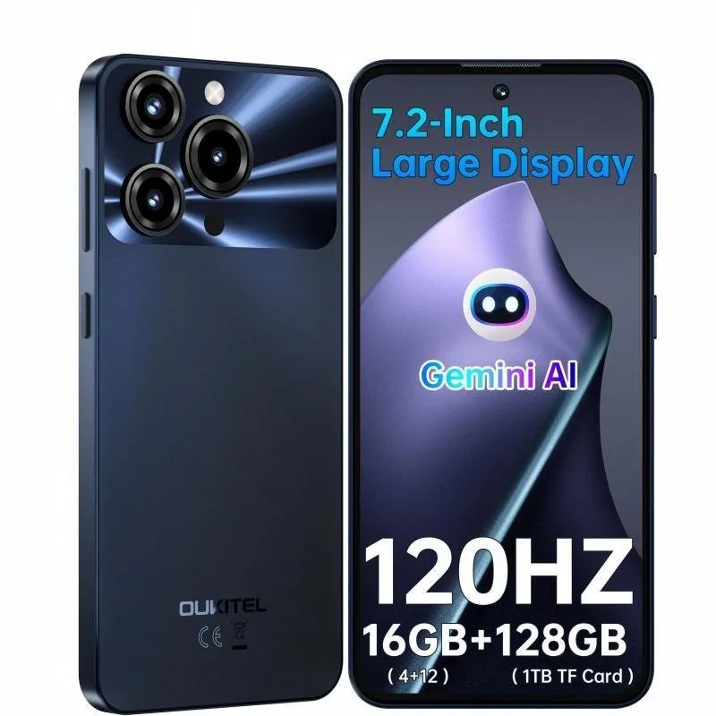 Oukitel C69 4G 4GB 128GB 7.2" Nero - immagine 1