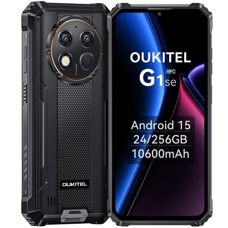 Oukitel G1 4G 6GB 256GB 6.52" Nero - immagine 1