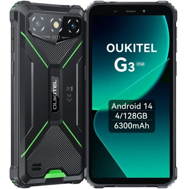 Oukitel G3 4G 4GB 128GB 6" Verde - immagine 1