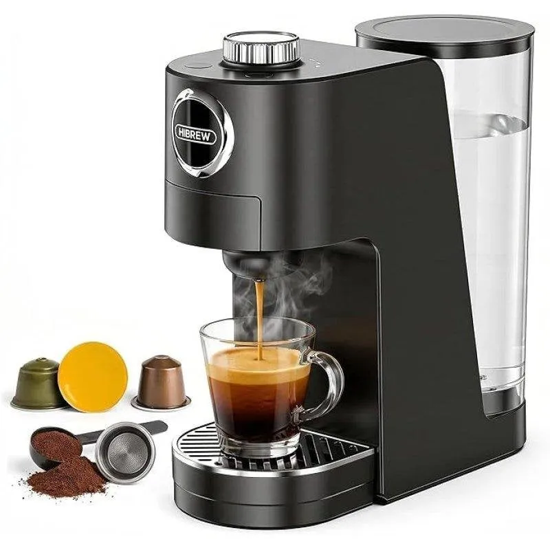 Macchina da caffè a capsule Hibrew H3C 1,4L 20 bar 1350W 7 livelli regolabili - immagine 1