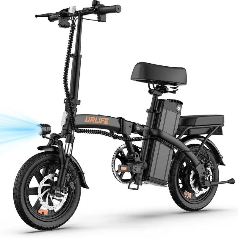 Bicicletta elettrica urbana URLIFE F1L 250 W pieghevole - immagine 1