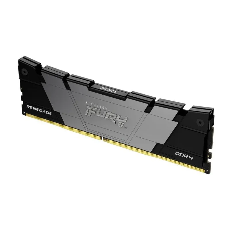 Memoria RAM Kingston FURY Renegade 8GB 1x8GB DDR4 4000MT/s CL19 Nero Heatsink Intel XMP AMD Ryzen - immagine 1