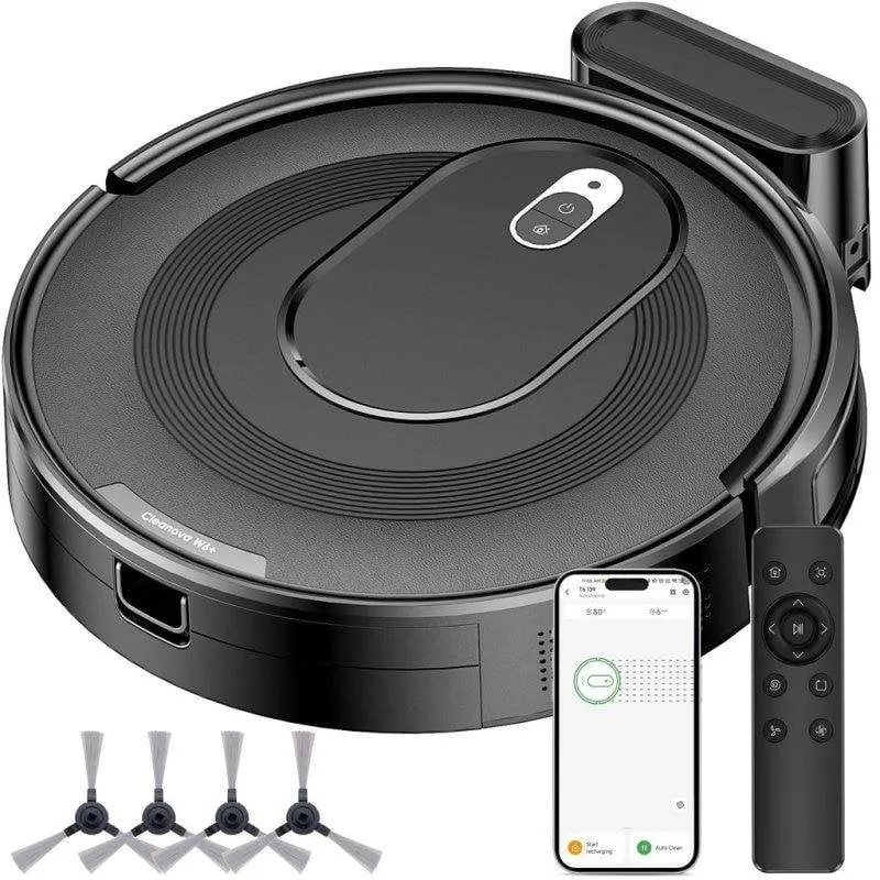 Robot Aspirapolvere Vactidy W6+ 2800 Pa Potenza Grande Serbatoio 720 Ml 120 Min Autonomia - immagine 1