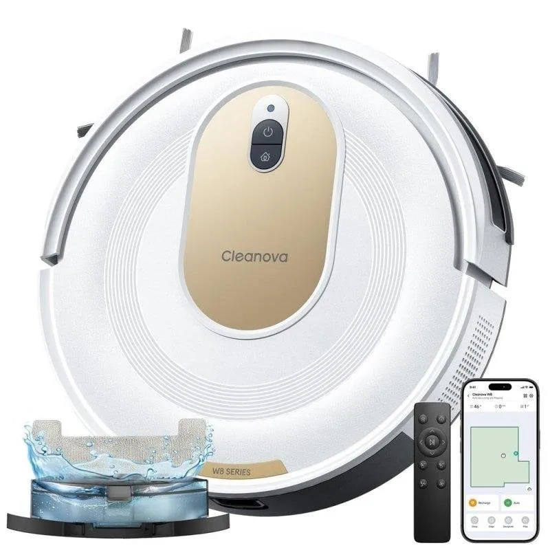 Robot Aspirapolvere Nobrand W8 Navigazione Giroscopica 5000 Pa - immagine 1
