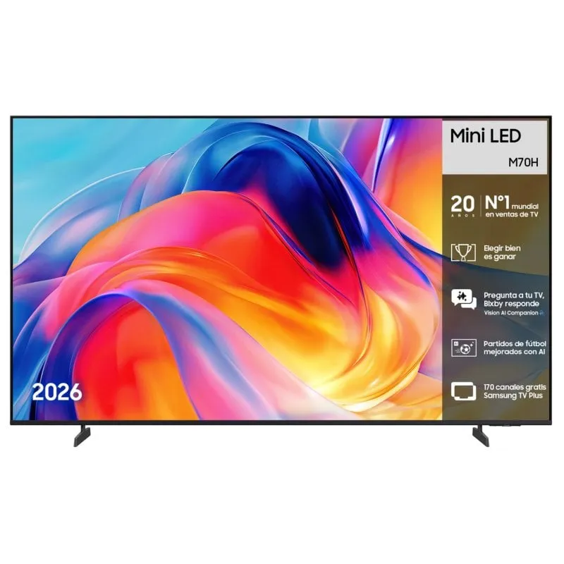 TV Samsung Mini LED TU55M70HAUXXC 55" 4K UltraHD 120Hz Smart TV Tizen HDR10+ - immagine 1