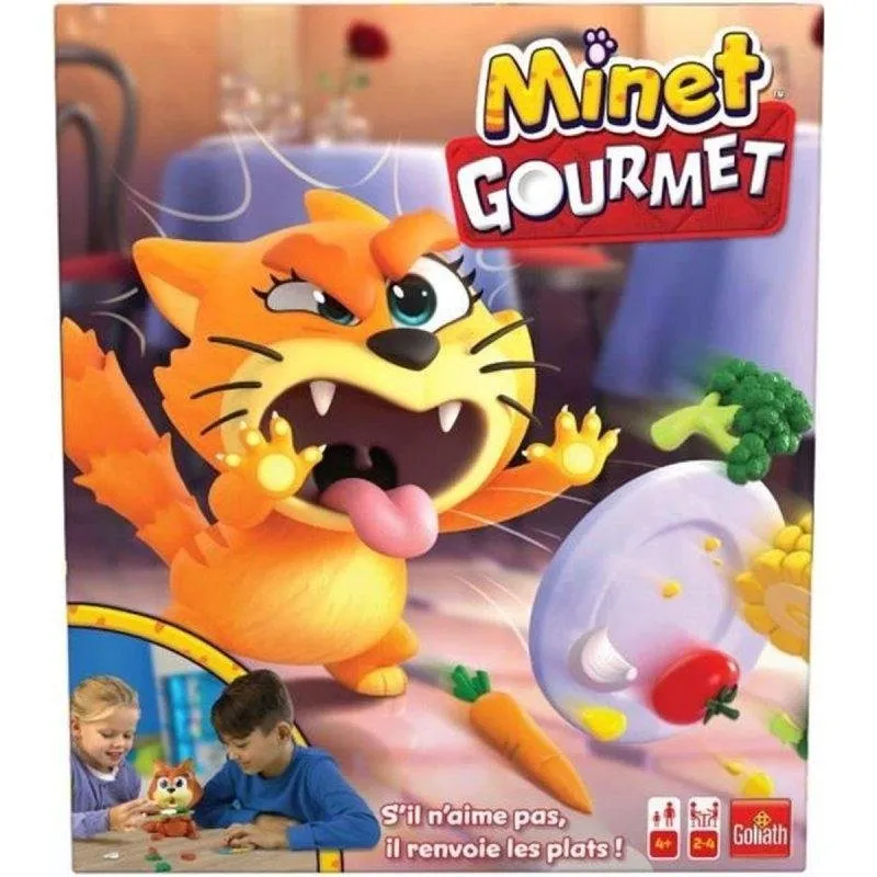 Gioco Minet Gourmet Goliath Azione Interattiva 2-4 Giocatori - immagine 1