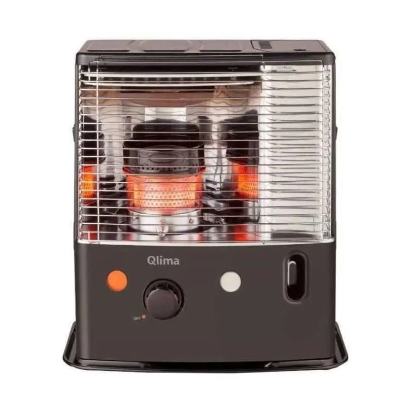 Stufa a Parafina Qlima R7224-SC 2400W Nera con Serbatoio 4,2L - immagine 1