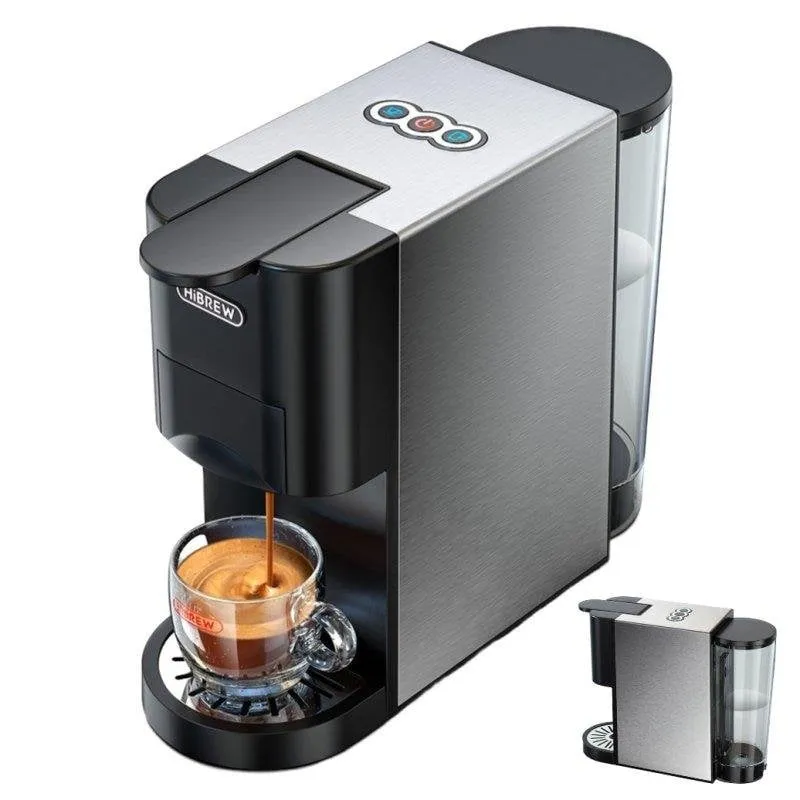 Caffettiera multicapsule HiBREW H3A 1000 ml 19 bar caffè caldo e freddo - immagine 1