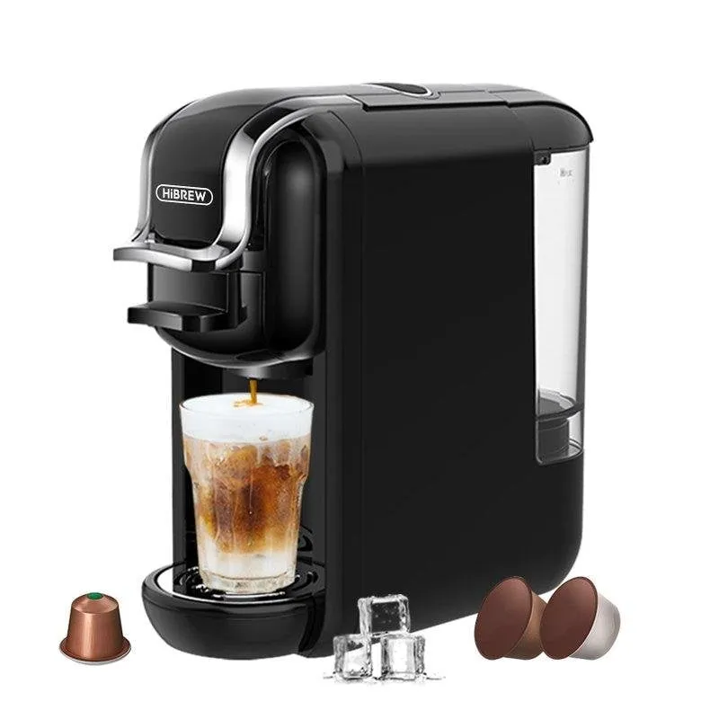 Macchina da caffè espresso HiBREW H2A 1450 W 19 bar 4 in 1 Compatibile capsule caffè freddo e caldo - immagine 1