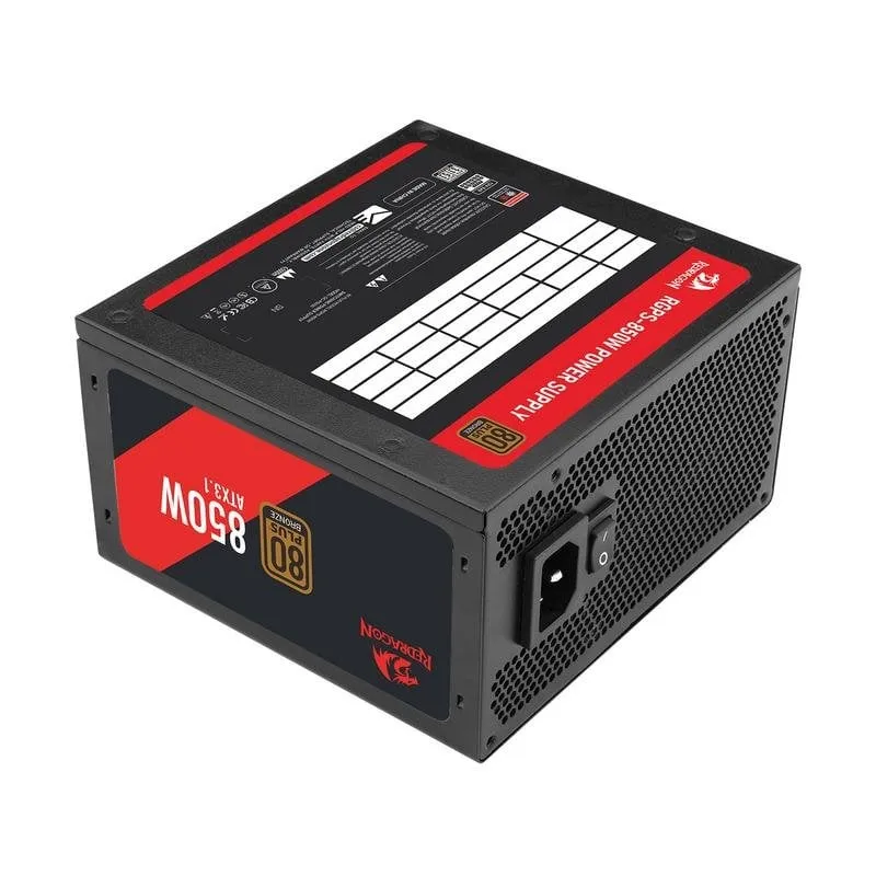 Fuente de Alimentación REDRAGON GC-PS030 850W 80 PLUS Bronze ATX 3.1 - immagine 1