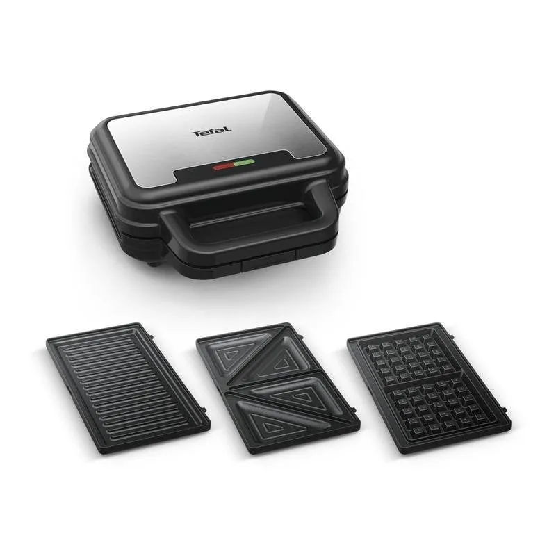 Sandwichera Tefal UltraCompact 3in1 700 W - immagine 1