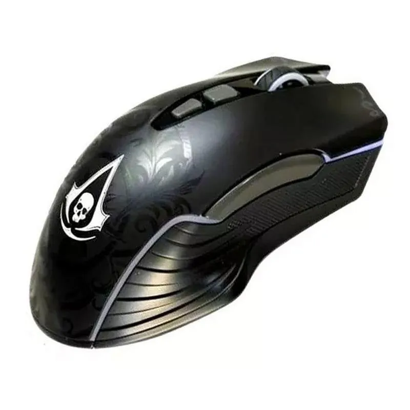 Mouse Lexip UBXLXMS0004 Gaming Wireless 3600 DPI Nero RGB 6 Pulsanti - immagine 1