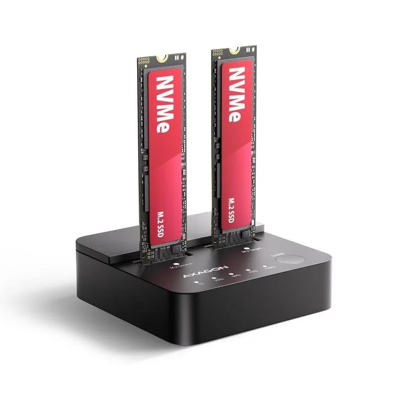 Base di connessione Axagon ADSA-M2C22L SSD M.2 USB 3.2 Gen 2x2 Type-C - immagine 1