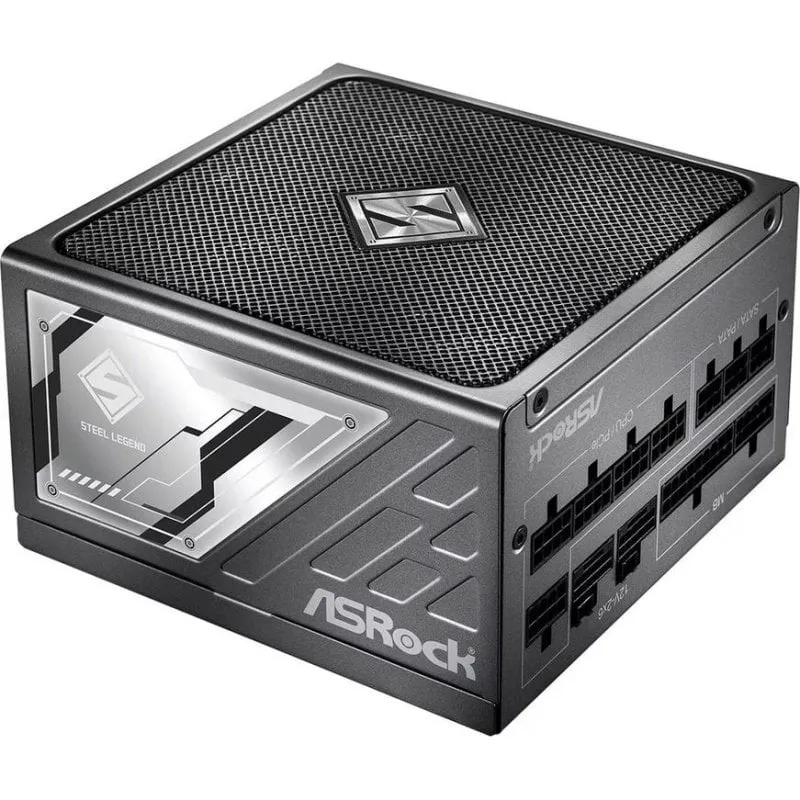 Alimentatore AsRock Steel Legend SL-1200P 1200W Certificazione 80+ Platinum modulare - immagine 1