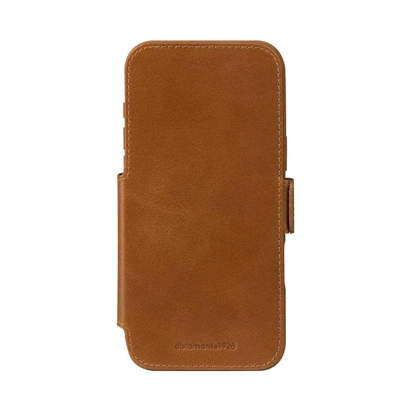 Custodia per cellulare dbramante1928 portafoglio pelle bronzo con supporto per iPhone 17 Pro Max - immagine 1