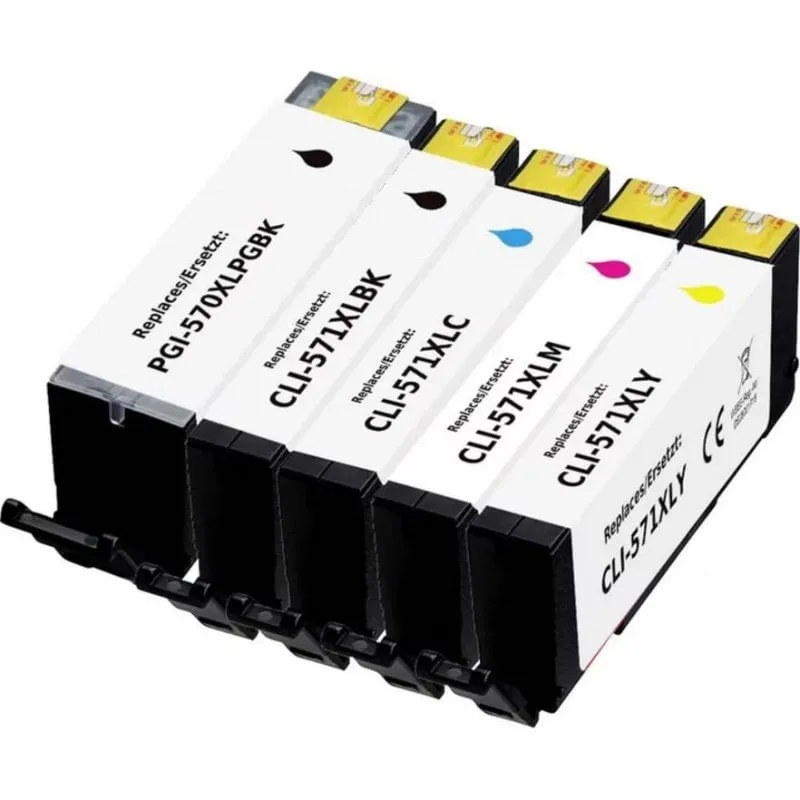 Cartuccia inchiostro XL Renkforce Canon Cyan Magenta Nero - immagine 1
