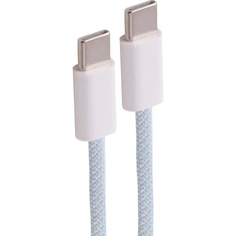 Cavo USB-C Shiverpeaks USB 2.0 240W 1,5 m Tessuto Blu - immagine 1