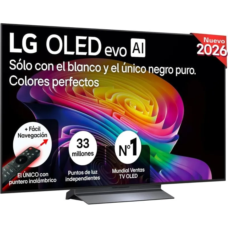 TV LG OLED evo AI OLED55C64LA 55" 4K UltraHD 120Hz Smart TV WebOS HDR10 Dolby Vision Dolby Atmos - immagine 1