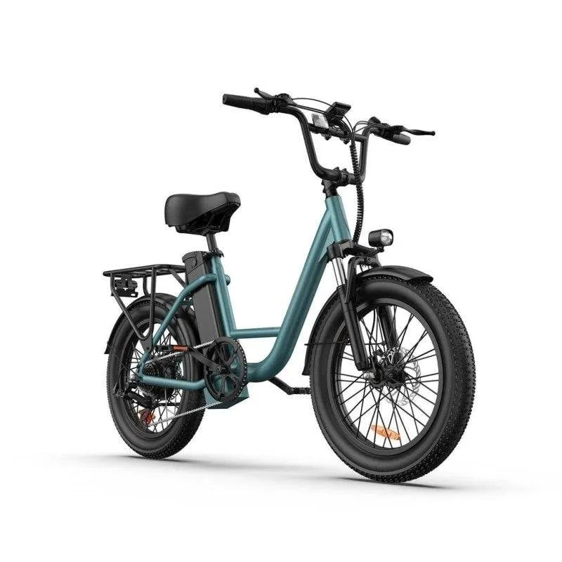 Bici Elettrica Urlife E20 Verde 48V 13Ah Pneumatici 20x3.0 - immagine 1