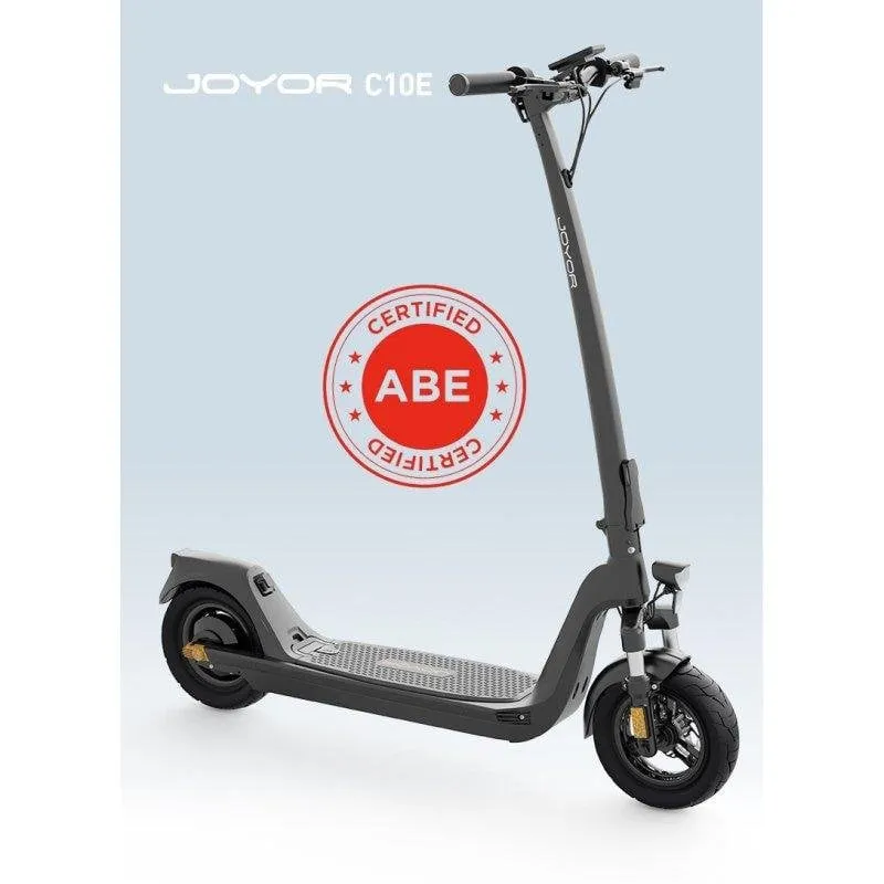 Monopattino elettrico Joyor C10e 500W Autonomia 60km Ruote 10'' Freni a disco Nero - immagine 1