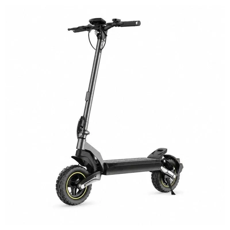 Monopattino elettrico iScooter V5Pro 500W Autonomia 45km Doppia sospensione Nero - immagine 1