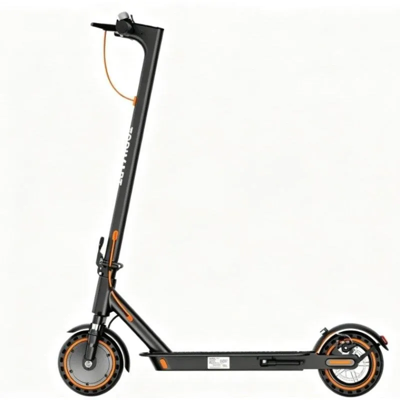 Monopattino elettrico Todimart T6s 350W Autonomia 30km Doppia sospensione Nero - immagine 1