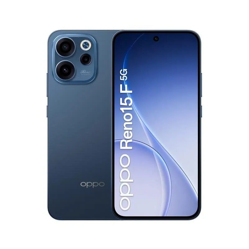 OPPO Reno15 F 5G 8GB 6.57" 256GB Nero Tripla fotocamera - immagine 1