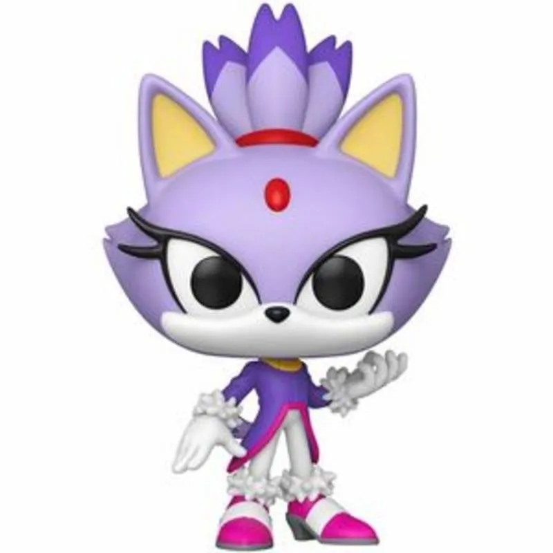 Figura Funko Blaze the Cat Sonic The Hedgehog multicolore vinile - immagine 1