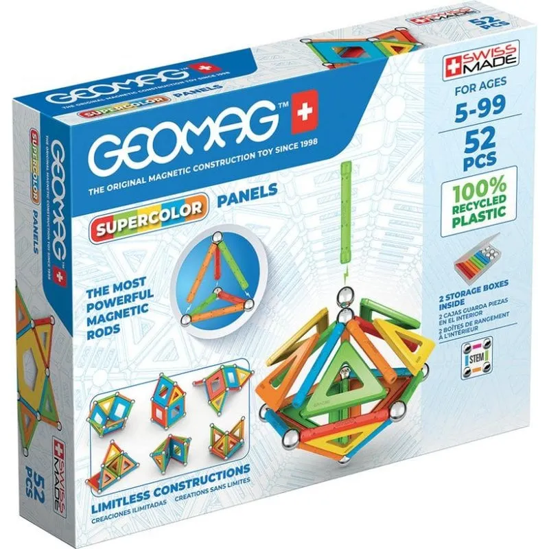 Geomag Supercolor Ecofriendly 378 52 pezzi - immagine 1