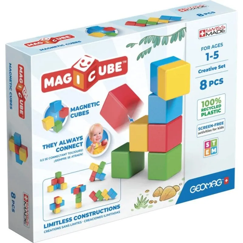 Geomag Magicube Recycled Creative Set GM246 64 pezzi - immagine 1