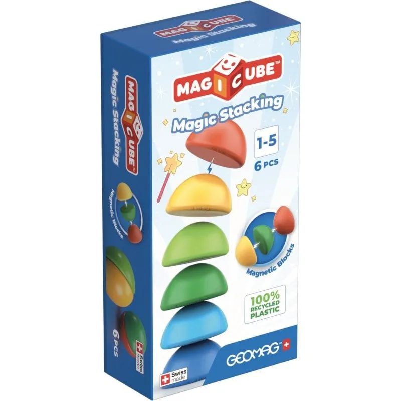 Geomag Magicube 060 Set Di Costruzione Magnetico 060 6 pezzi - immagine 1
