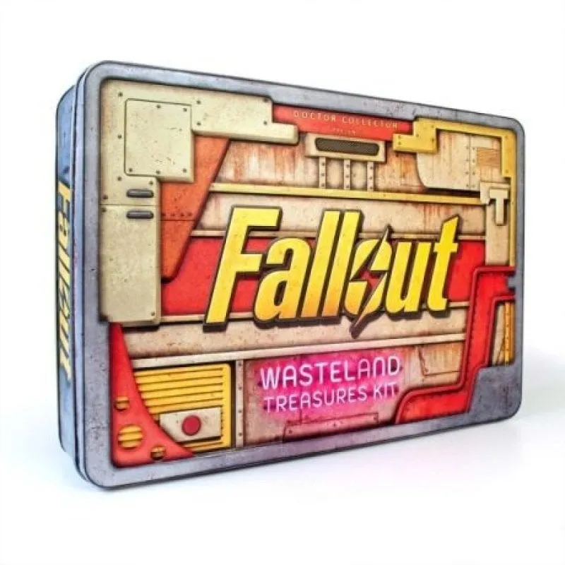 Cofanetto da Collezione Doctor Collector Wasteland Fallout Metallo Oggetti Esclusivi - immagine 1