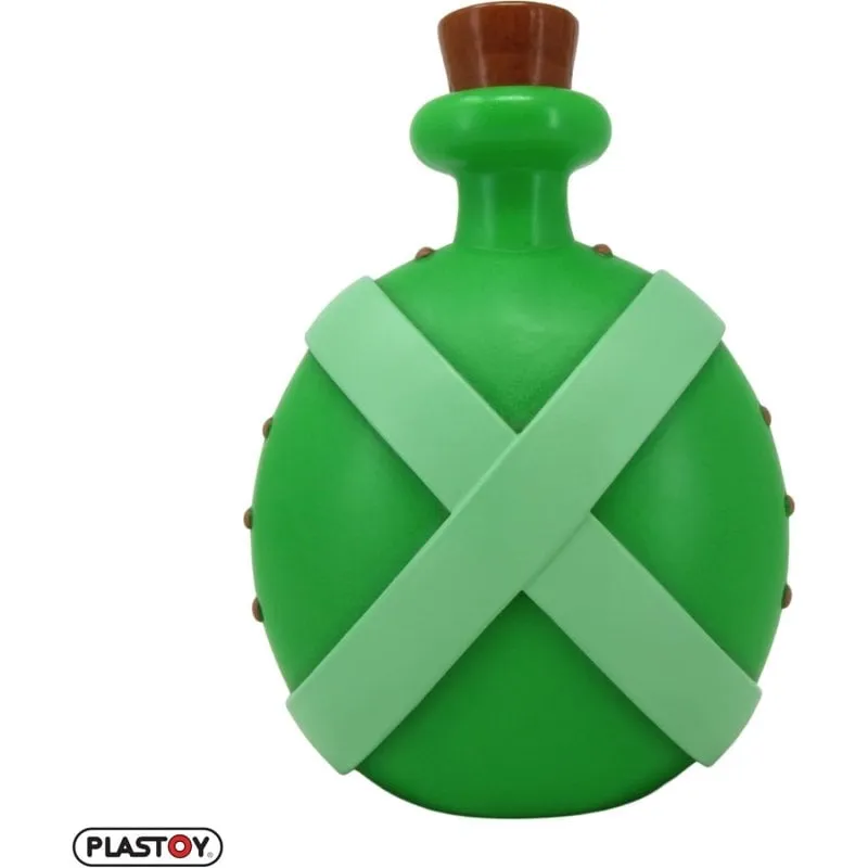 Salvadanaio Cantimplora Astérix Y Obélix Verde Collezione Cinema Decorativo - immagine 1