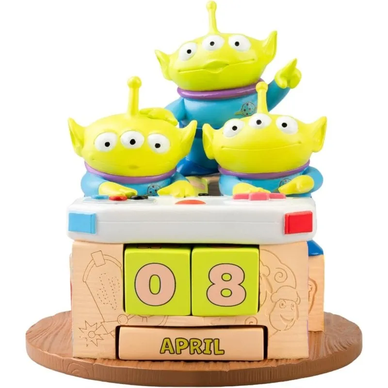 Calendario Perpetuo 3D Disney Pixar Toy Story Aliens Decorativo - immagine 1