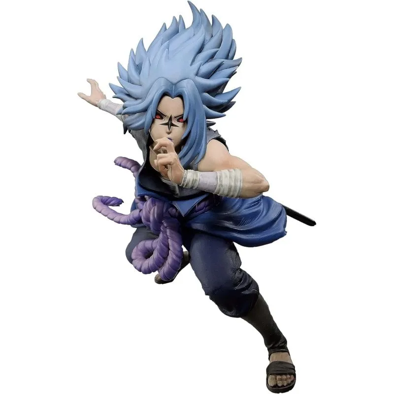 Figura Bandai Uchiha Sasuke Naruto Shippuden Colosseum 11 cm PVC - immagine 1