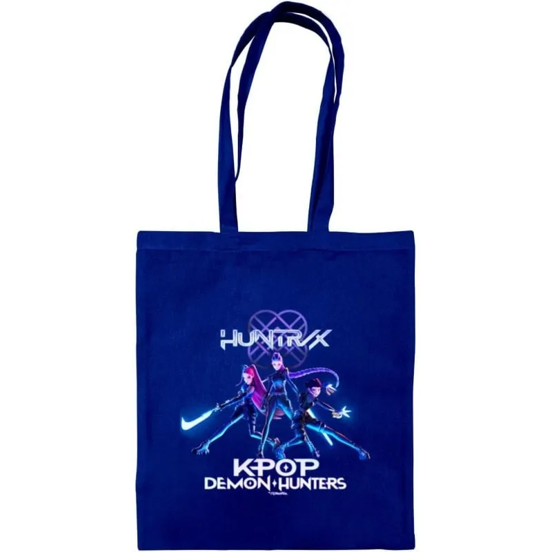 Borsa Tote Huntrix K-pop Demon Hunters design urbano resistente - immagine 1
