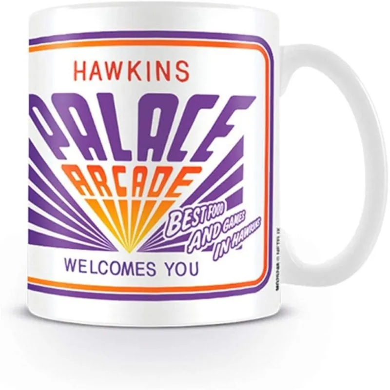 Tazza Ceramica Stranger Things Hawkins Palace Arcade 315 ml - immagine 1