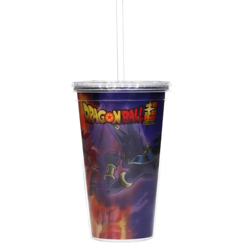 Bicchiere Lenticolare SD Toys Dragon Ball Super Battle Of Gods 500 ml - immagine 1