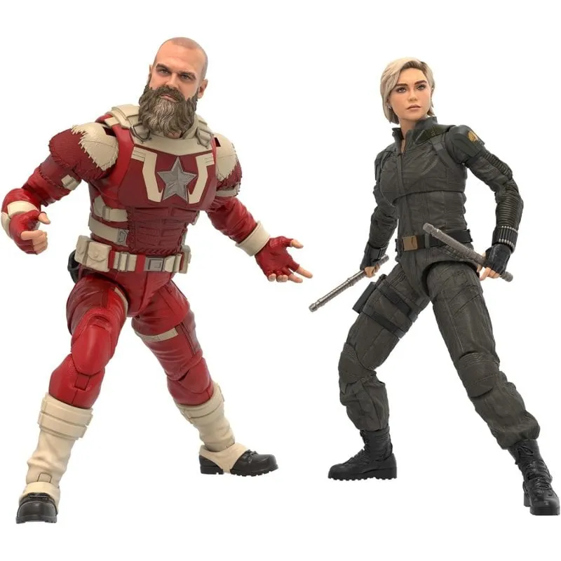 Figura Marvel Legends Hasbro Yelena Belova Red Guardian Snodata 15 cm - immagine 1