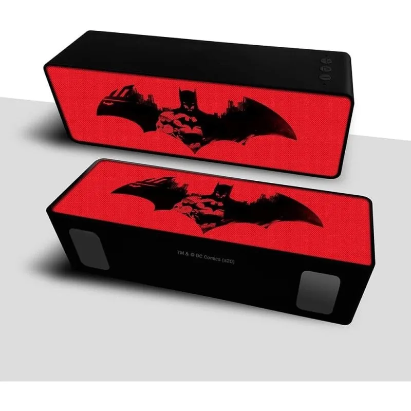 Altoparlante Batman Portatile Stereo 2.1 Wireless Arancione DC - immagine 1