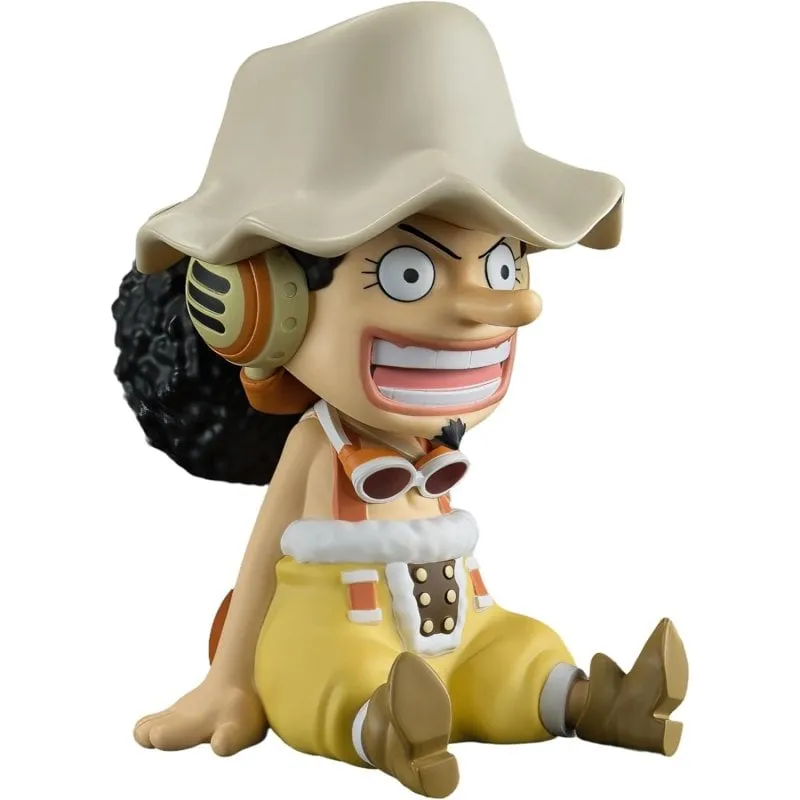 Salvadanaio Plastoy Usopp One Piece 18 cm PVC Collezione Anime - immagine 1