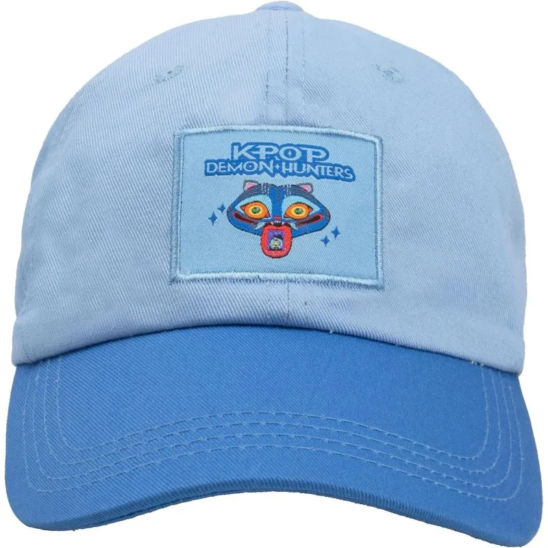 Cappellino Derpy K-pop Demon Hunters Blu Cotone Regolabile Mundo Series - immagine 1
