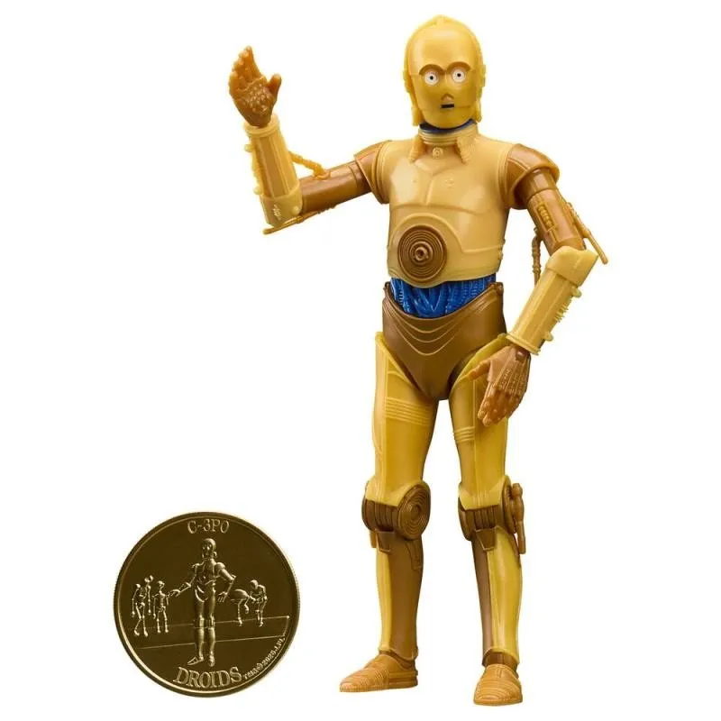 Figura See-Threepio Hasbro Kenner Star Wars Droids Snodata 15 cm - immagine 1