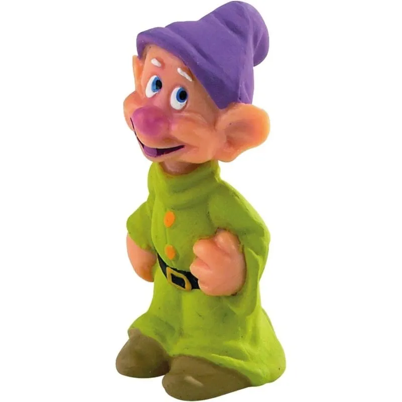 Figura Enanito Mudito Bullyland Disney 5,5 cm Resina Dipinta a Mano - immagine 1
