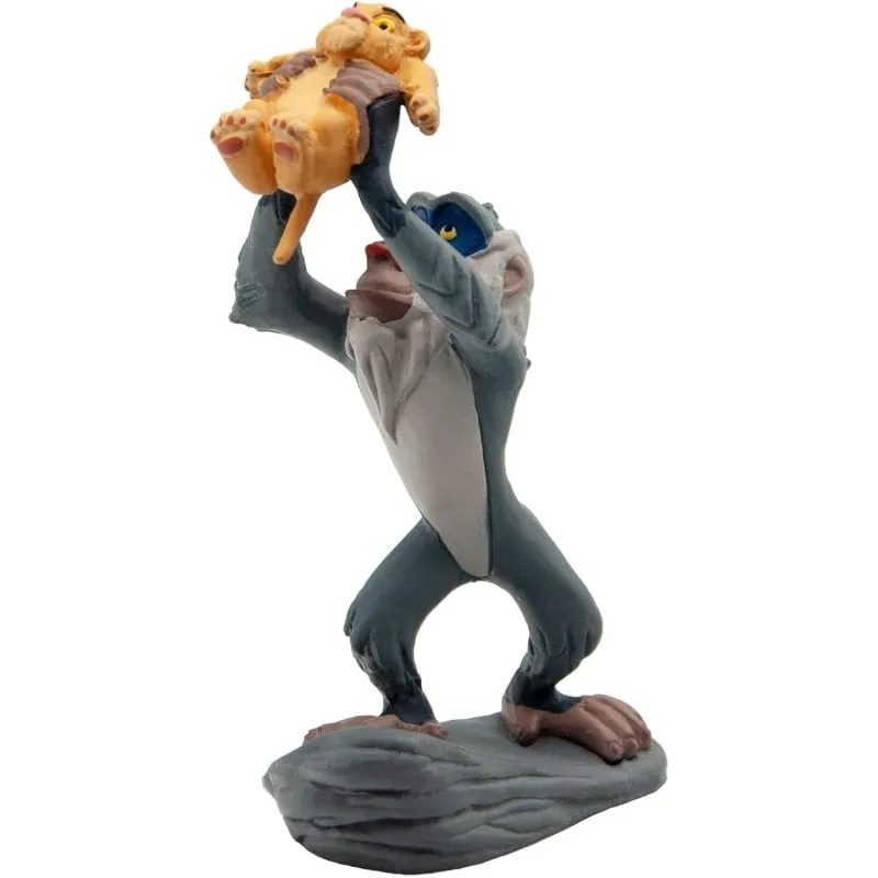 Figura Rafiki e Simba Bullyland Il Re Leone Disney 10 cm PVC - immagine 1
